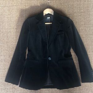 Beautiful JCrew black velvet blazer - excellent condition!